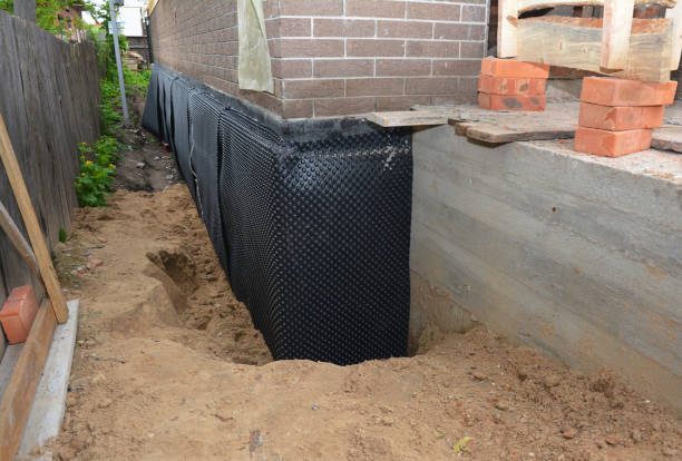 SJ Waterproofing Pros technician performing targeted Waterproofing assessment in Plainsboro, NJ